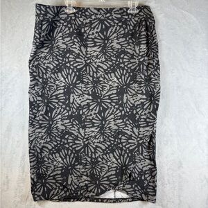 Ripskirt Hawaii Skirt Size XL  Wrap Skirt Shibori Charcoal Athleisure